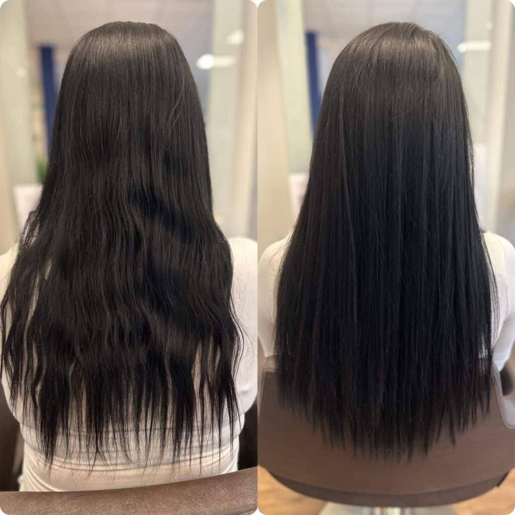 Haarverdichtung mit Simplie im Salon Bäumker.